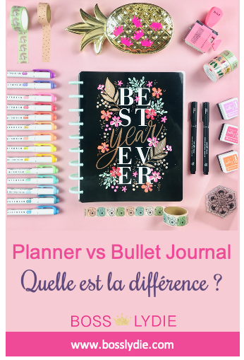 Planner vs Bullet Journal 9 Image Pinterest 1 Article Planner vs Bullet Journal