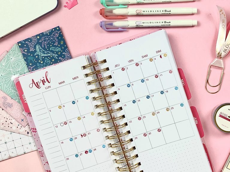 Image Vue Mensuelle Astro Productivity Planner