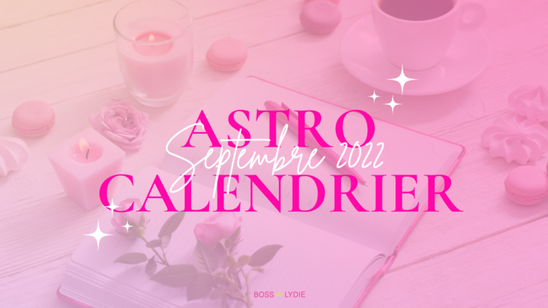 header Article Astro Calendrier Septembre 2022
