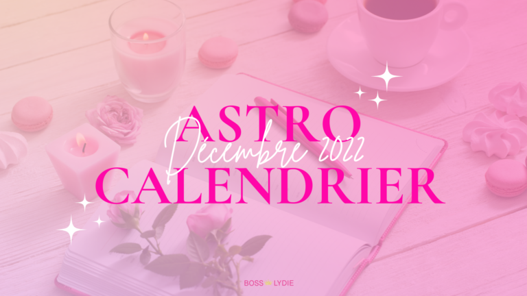 Vignettes Astro Calendrier Décember 2022