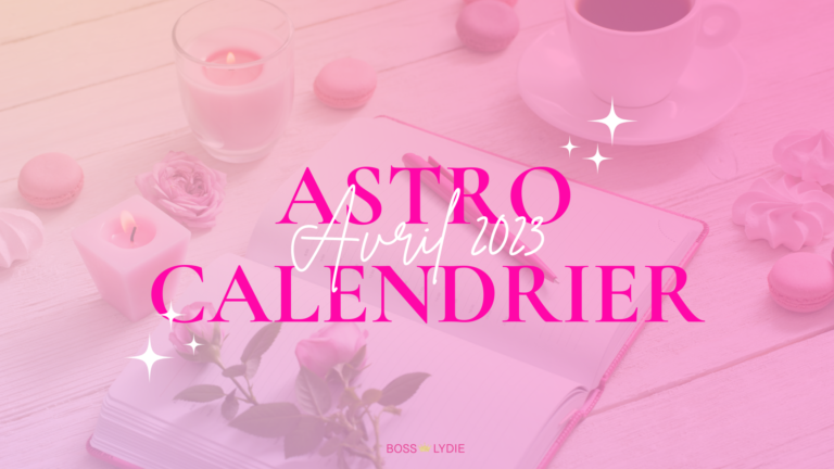 Vignettes Astro Calendrier Avril 2023