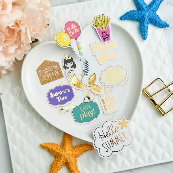 Image Die Cut Lovely Mermaid