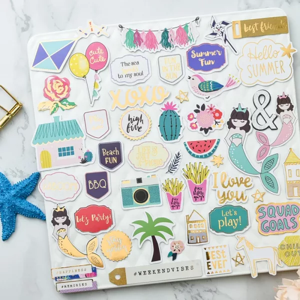 Image Die Cut Lovely Mermaid