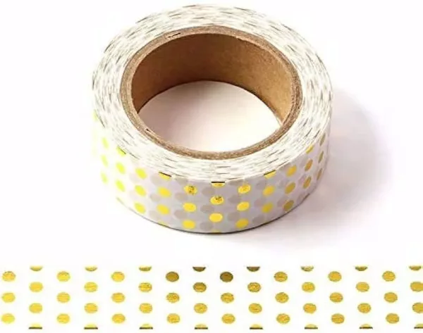 Washi Tape Geometric Gold Foil – Image 5