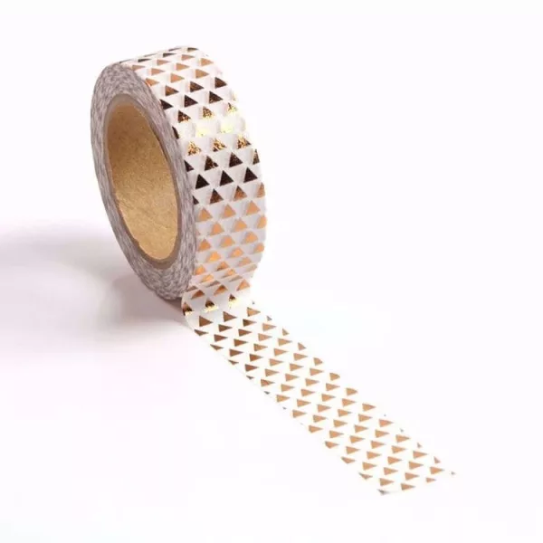 Washi Tape Geometric Gold Foil – Image 3