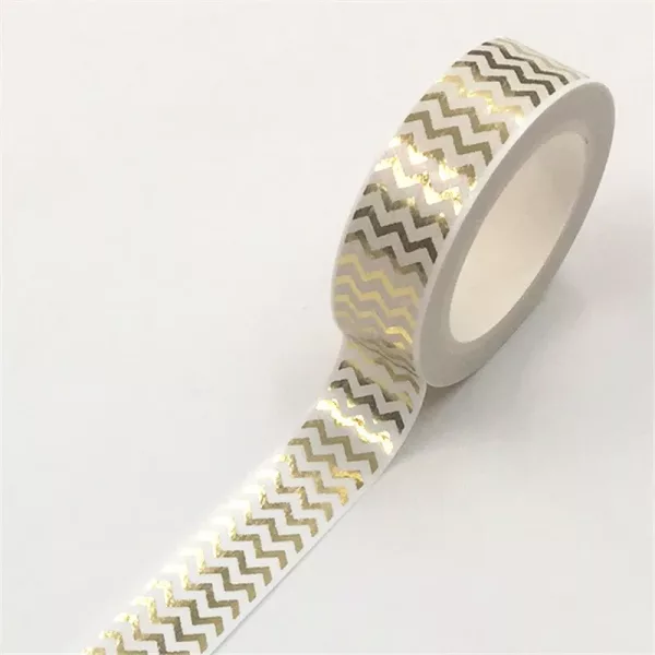 Washi Tape Geometric Gold Foil – Image 4