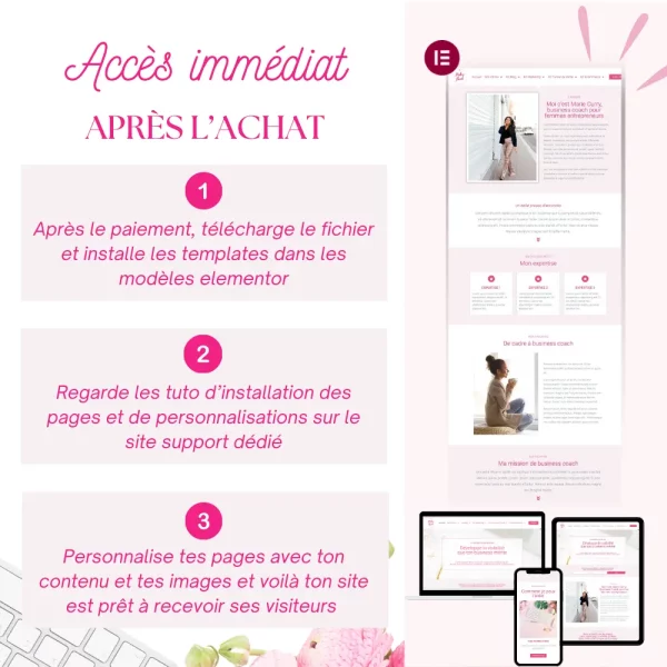 Vignette Kit Site Vitrine Pinky 5