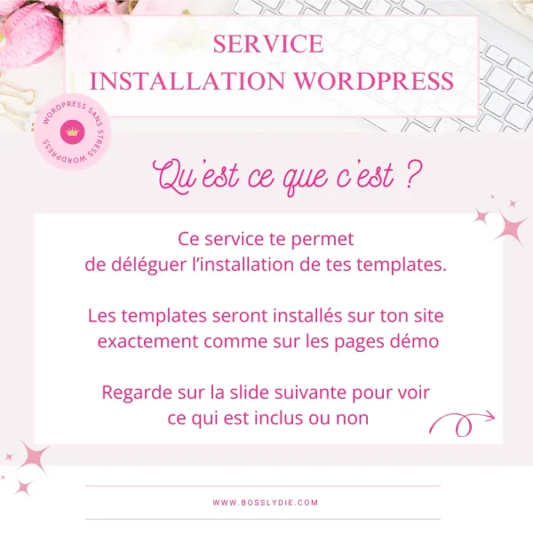 Service Installation Wordpress sans Stress – Image 3