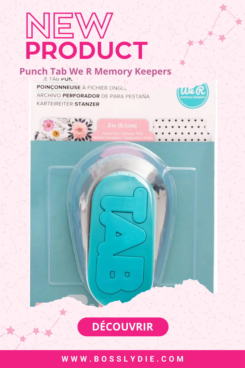 Vignette Pinterest Punch Tab WRM