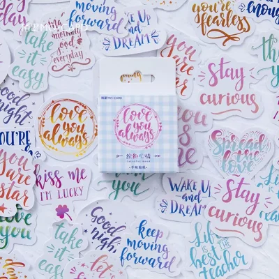 Stickers Planner Citation Motivation Love You Always