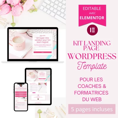 Vignette Kit Landing Pages Pinky 1