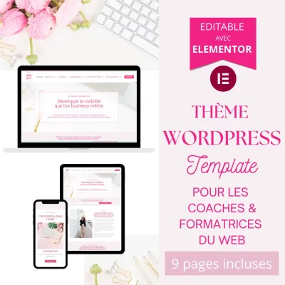 Vignette Kit Site Vitrine Pinky 1