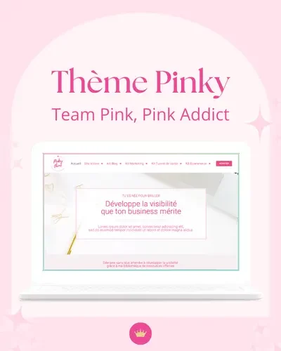 Vignettes pour Collections Templates Thème Pinky 2